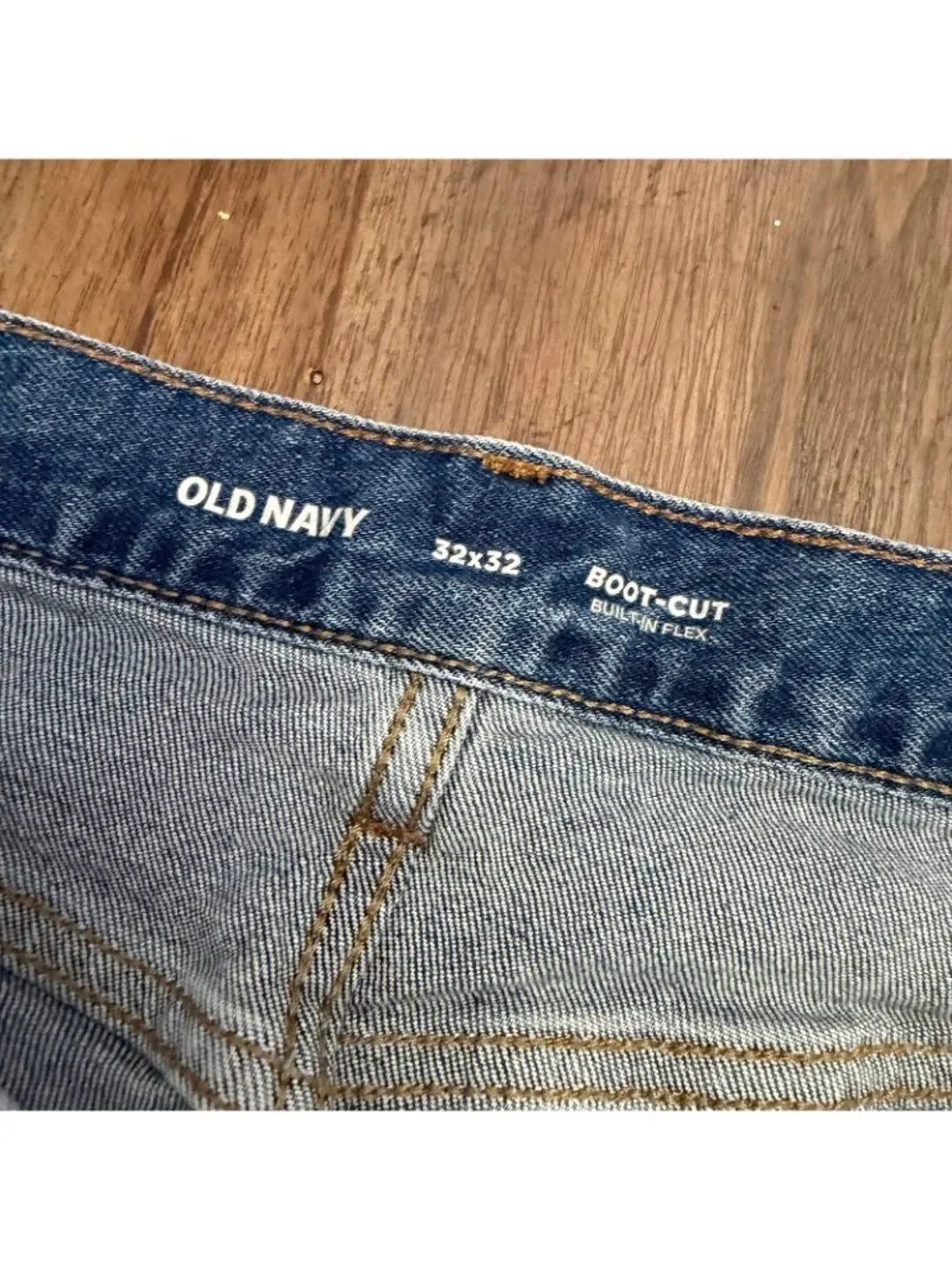 Old Navy Built in Flex Boot Cut Jeans Mens size 32x32